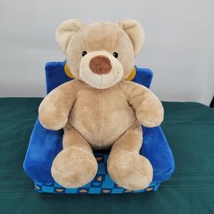 Build a Bear Velvet Hugs Brown Tan Soft Plush Teddy Asthma Allergy Friendly